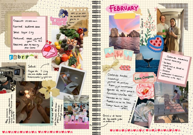 Scrapbook Febrero