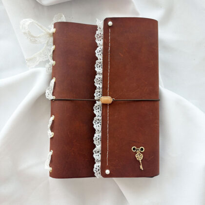 Journal frambuesa moño